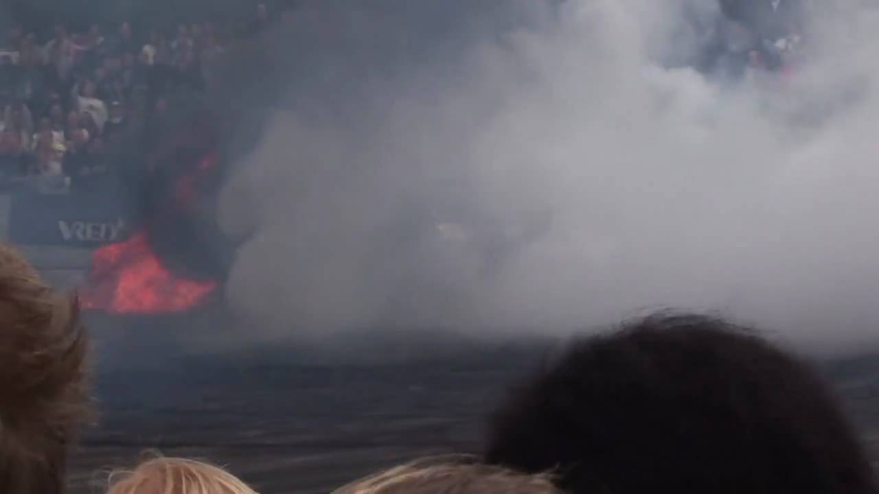 gatebil våler 09 pickup burnout