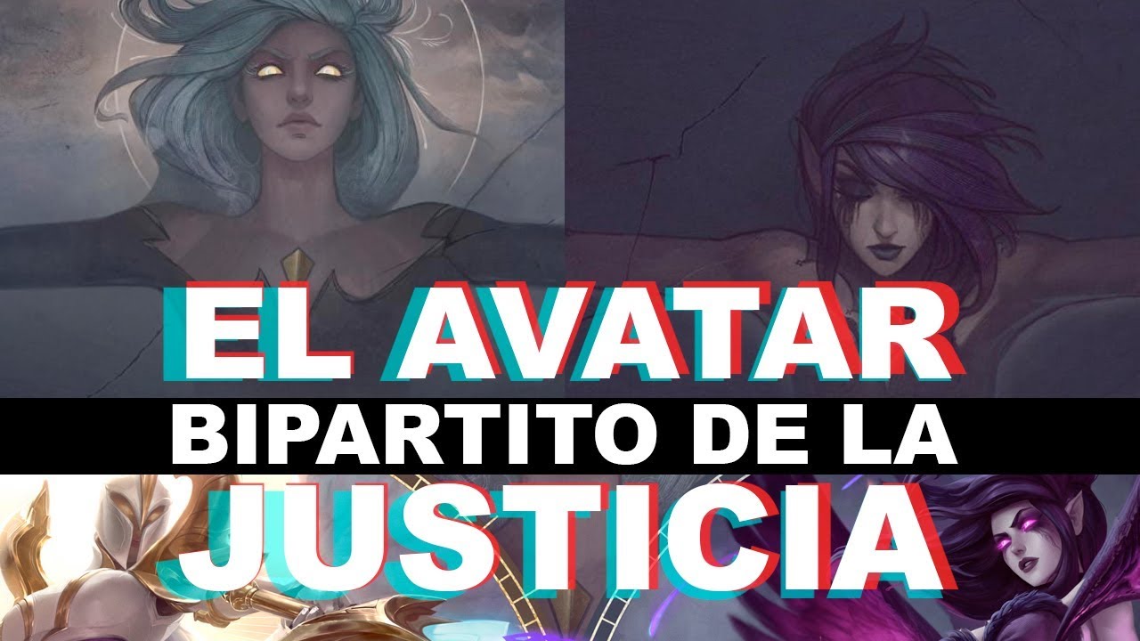 halo y ness lol youtube UNIVERSO LOL: KAYLE Y MORGANA AVATAR DE LA JUSTICIA | Historias del rework de las gemelas | Halo