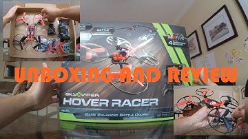 Sky Viper Hover Racer Quadcopter - Unboxing and Review