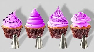 ケーキのパイピングデコレーションテク２４選―シンプルなライフハックと初心者用の料理のコツ