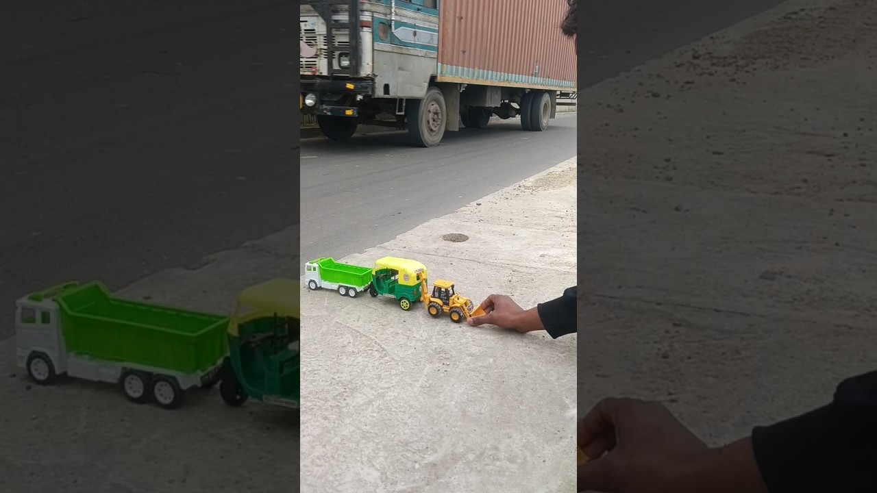 RC New Remote Control JCB toyed dumpher auto testing #unboxing #automobile #rc #jcb