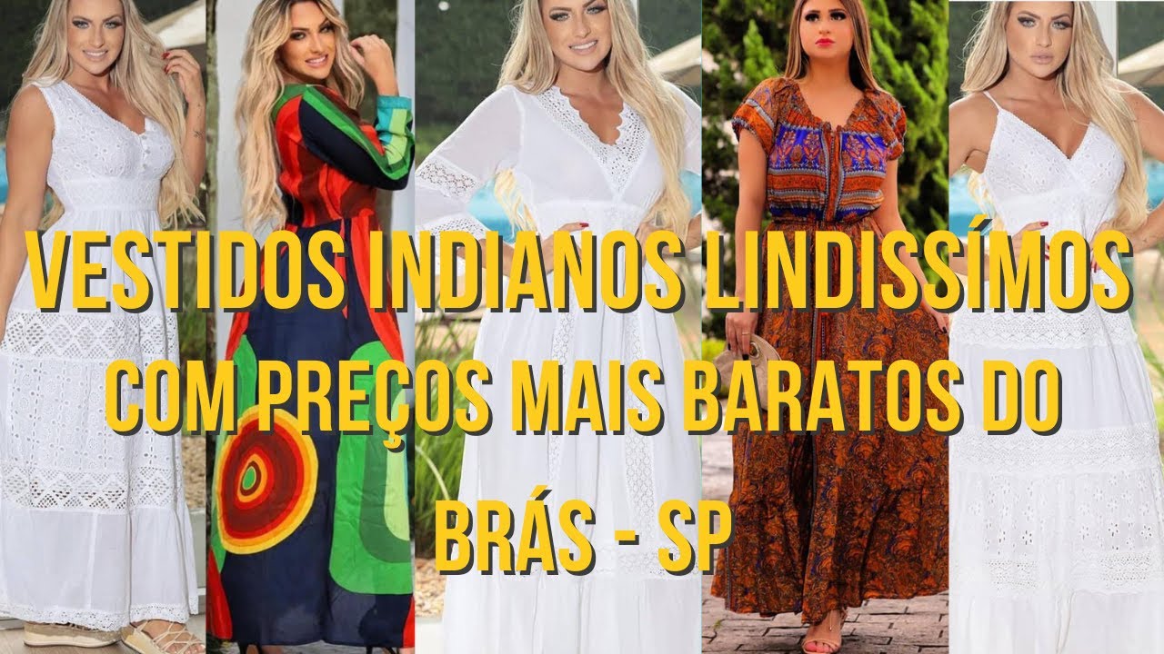 OS MAIS LINDOS VESTIDOS COM RENDA BORDADOS – BRÁS SP