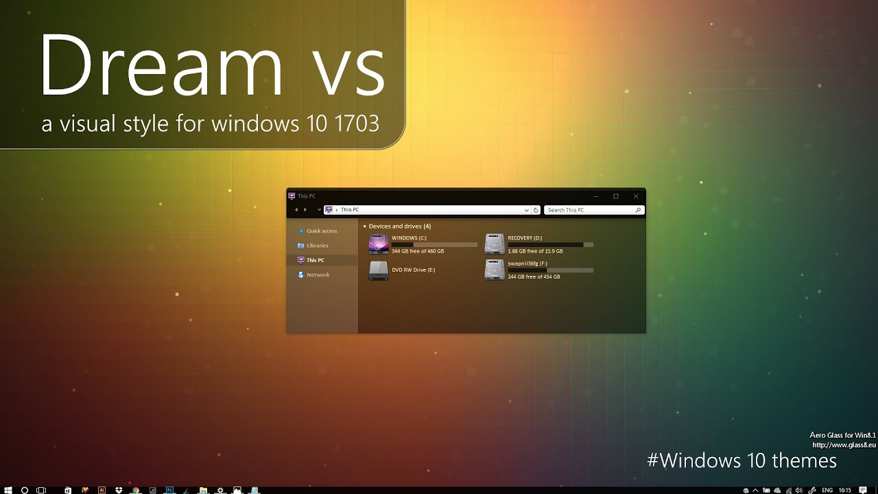 install windows 10 themes