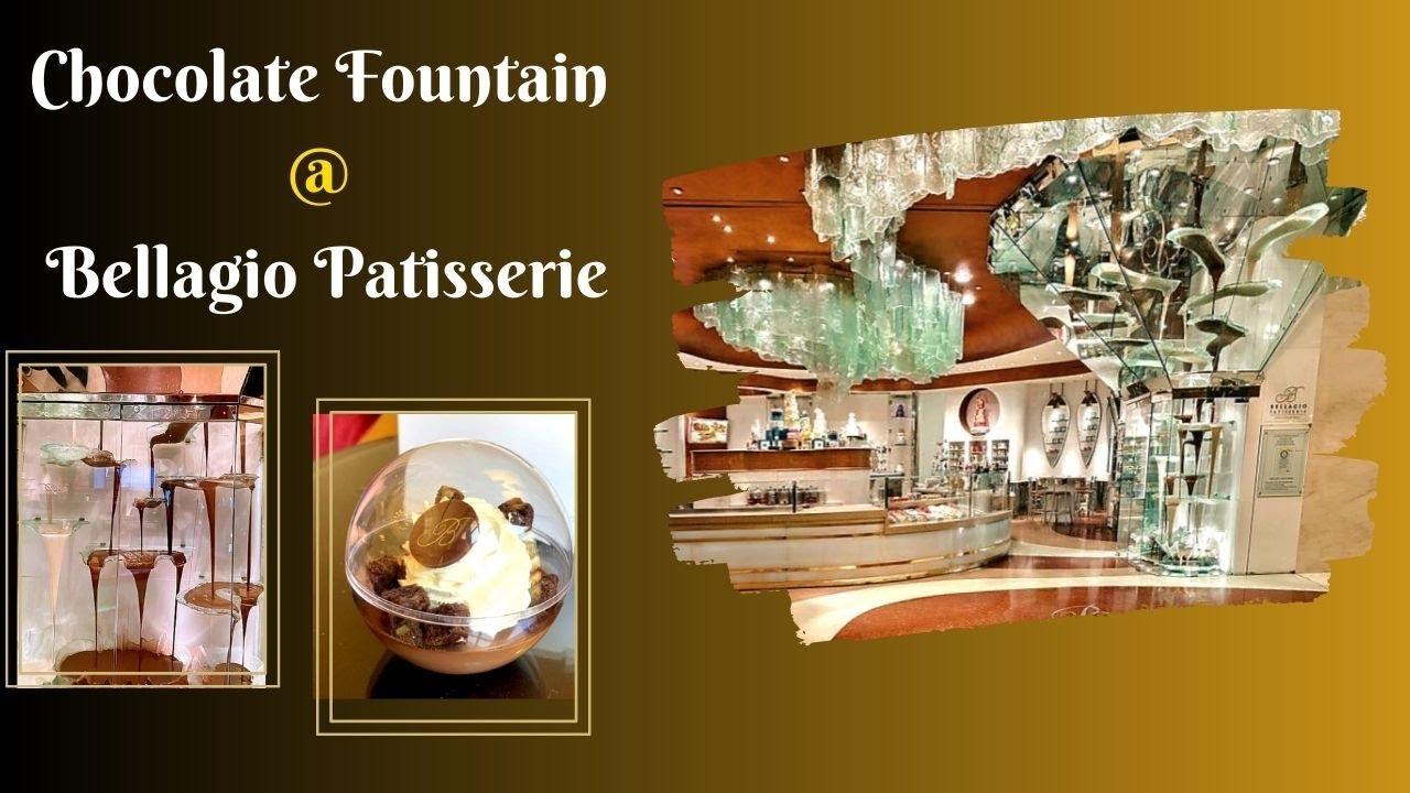 Chocolate Fountain at Bellagio Patisserie/ Bellagio Hotel & Casino/ Las