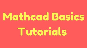 Insert & Evaluate Vector/Matrix | Mathcad Tutorial