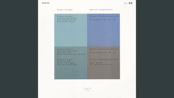 Shostakovich: String Quartet No. 13 in B-Flat Minor, Op. 138