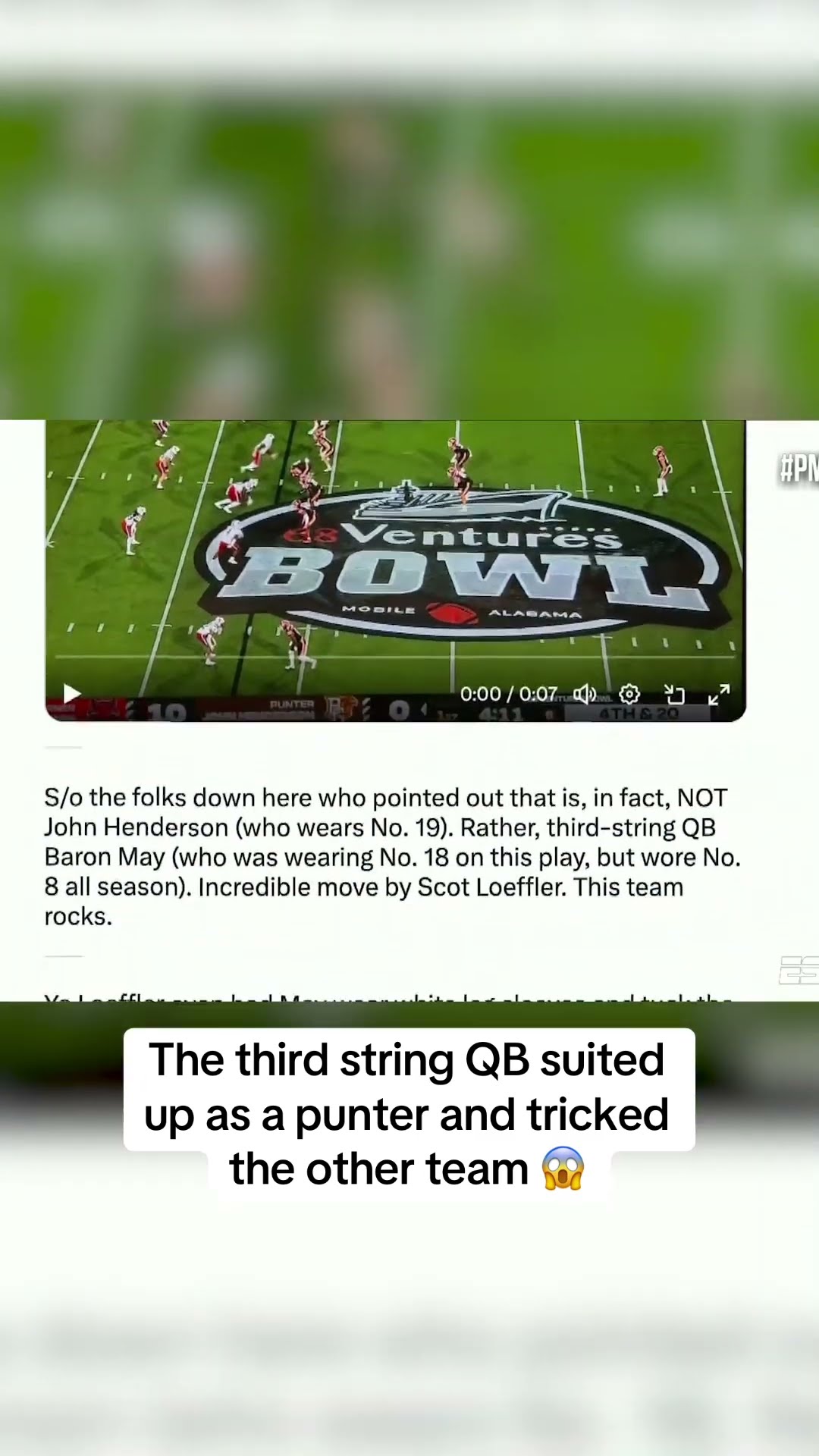 This is WILD ?