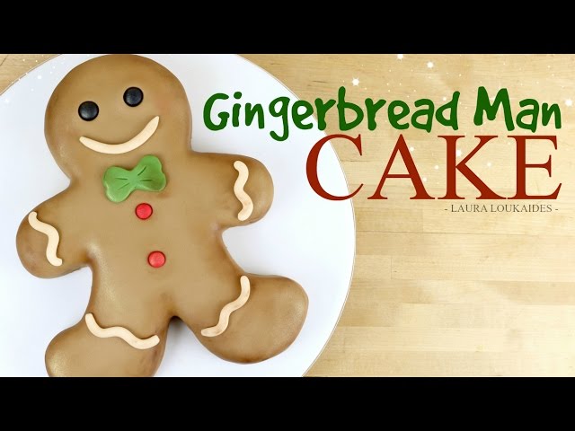 Recipe: Gingerbread Man Cake