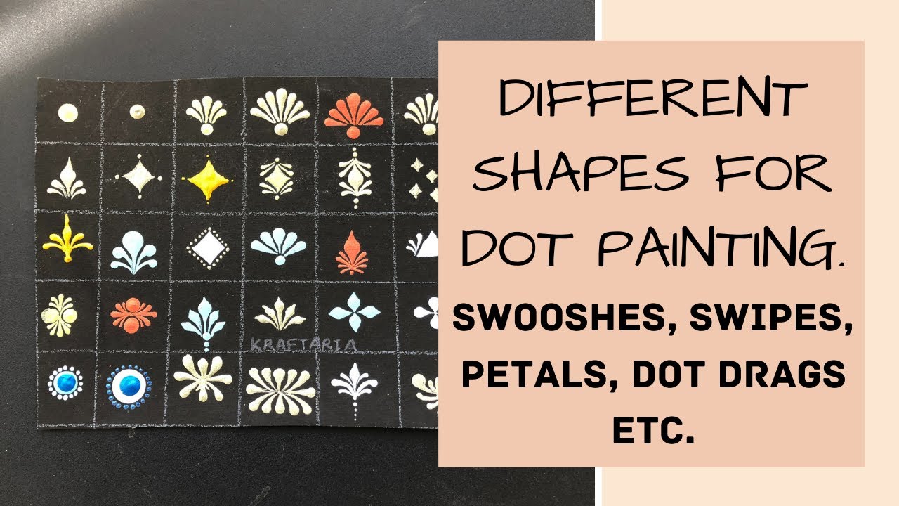 Dotting Tools for dot mandala painting - BEGINNER level intro 