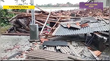 JABAR GEMPAR 02-02-2025! DETIK-DETIK BAK TORNADO SAPU KOTA SUBANG, BADAI SUBANG JAWA BARAT