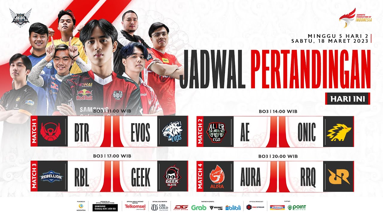 [LIVE] Regular Season MPL ID S11 | Minggu ke-5 Hari 2 🔥 Part 1