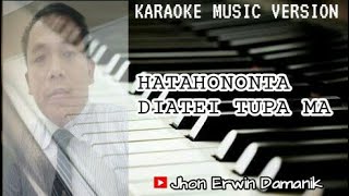 Video thumbnail of "DODING HALELUYA NO.406 (1-2) KARAOKE HATAHONONTA DIATEI TUPA MA"