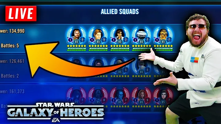 GRAND ARENA IS BACK! First Time Fighting Qui-Gon Omicron + Dash Rendar Amazing on Defense!?