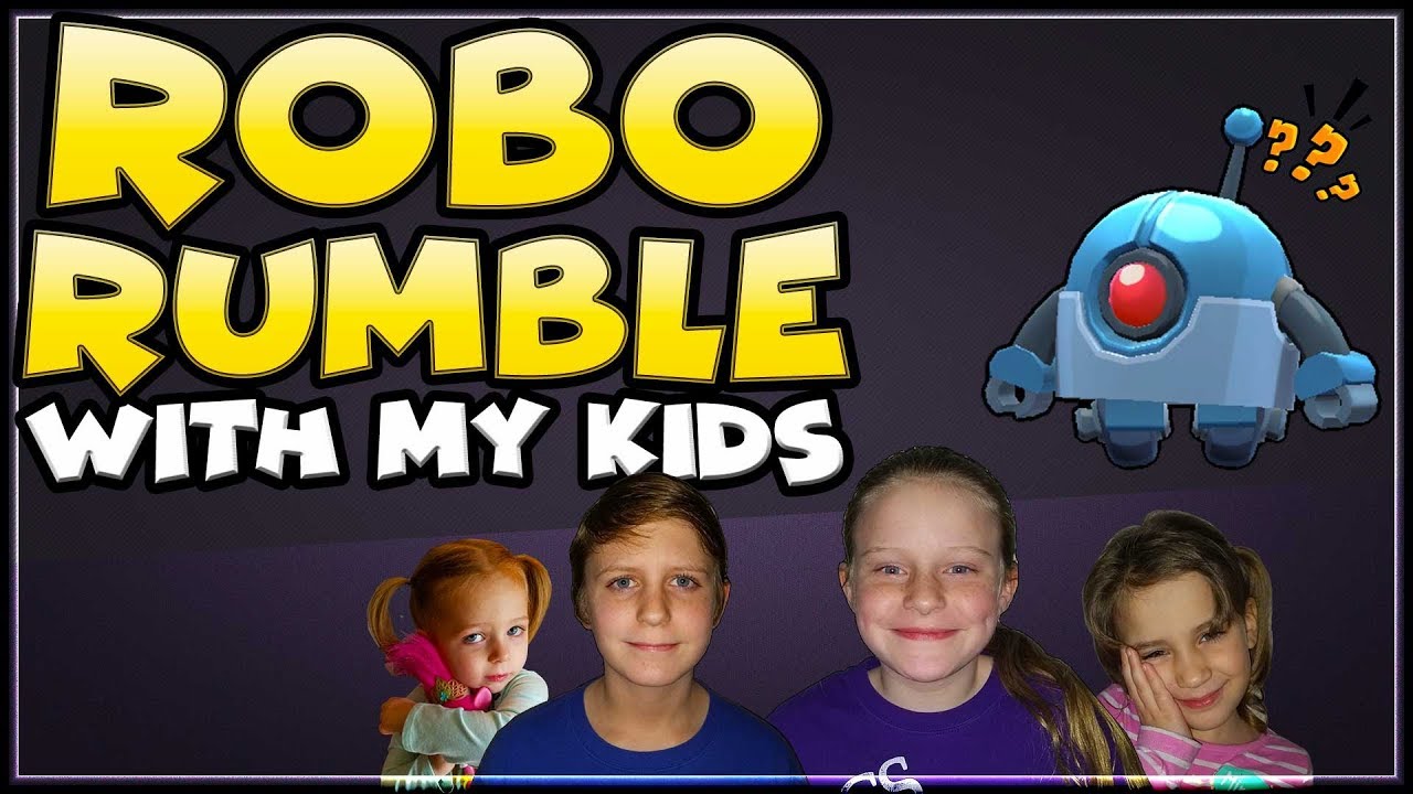 ROBO RUMBLE WITH MY KIDS | Who will get the best time ...