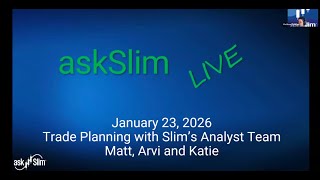 Trade Planning Live - 01/23/26