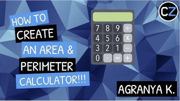 How To Create An Area & Perimeter Calculator!!!