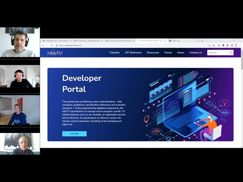 HbbTV Webinar: Insights into the HbbTV Developer Portal