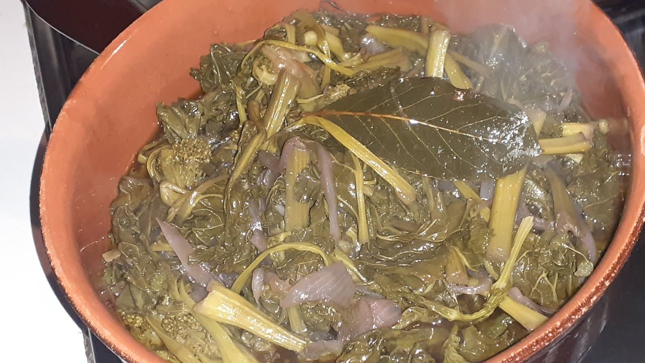 🍽CIME DI RAPE Salentine🍷Come togliere l'amaro ...😋😍👋👋👋 AUGURI A TUTTI 🎉🥂🎉