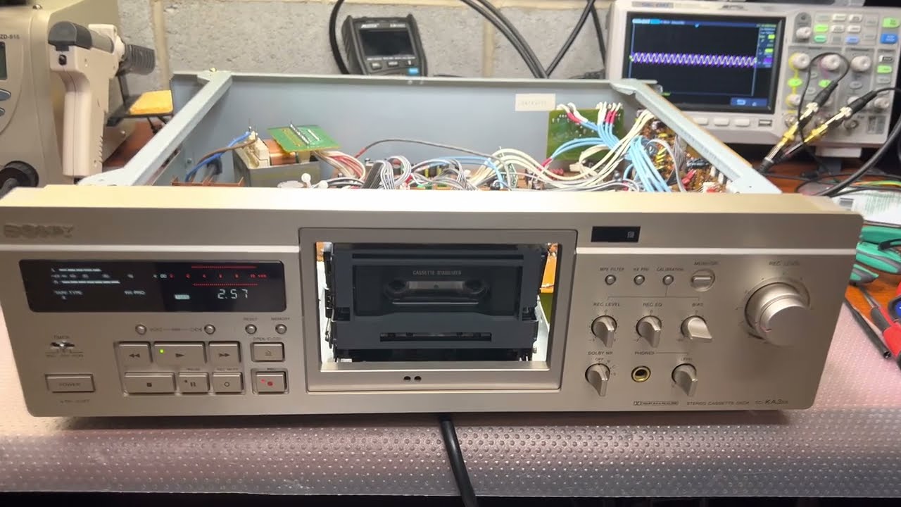 Part 17 - The Sony TC-KA3ES which required a magic to fix it - YouTube