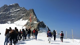 2018瑞士‧格林德瓦的歐洲之巔少女峰( Jungfrau)絕景