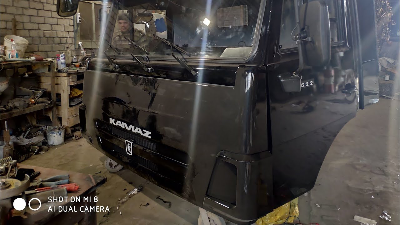 Кабина камаза изнутри