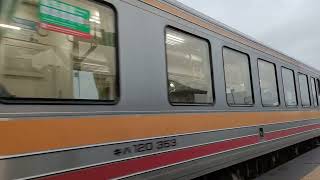 因美線キハ120系普通列車智頭行きワンマン東津山到着