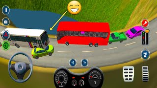 very funny clip 😁😆_____ (Euro Bus Simulator-Death Roads)Mobile 📱 Game, screenshot 5