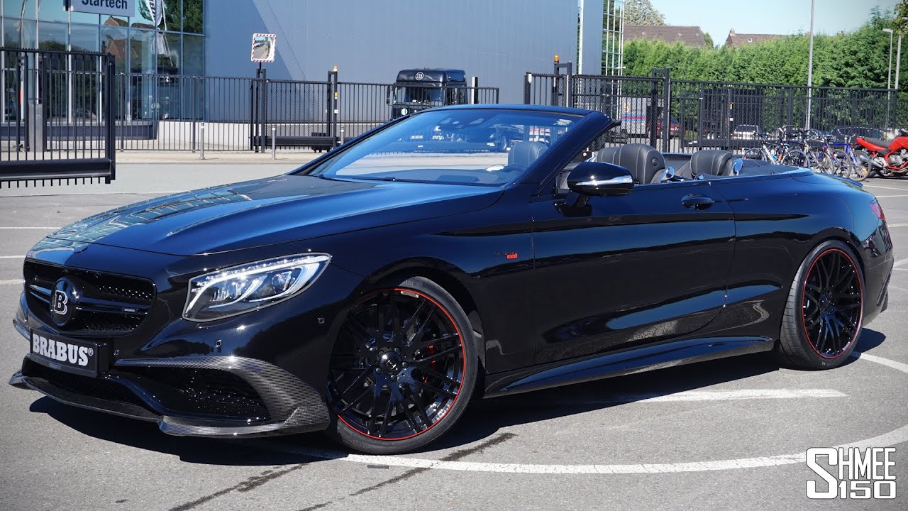 Risultati immagini per 2016 Brabus 850 Mercedes AMG S63 S-Class Cabriolet