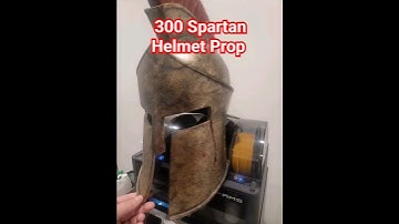 Spartan Helmet Build! #3dprinting #painting #art #prop #subscribe #satisfying #like #follow #sub