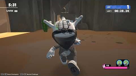 Blankos Block Party - Desert Run | Leaderboard Run by Shanobie