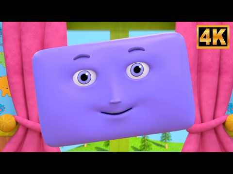 Rectangle Song - Preschool Learning Videos for Kids by Huffy Puffy Train