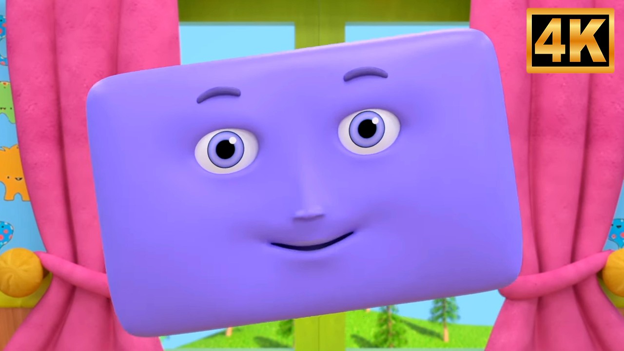 Rectangle Song - Preschool Learning Videos for Kids by Huffy Puffy Train