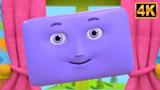Rectangle Song - Preschool Learning Videos for Kids by Huffy Puffy Train