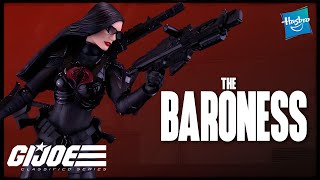 Hasbro G.I.JOE Classified Series The Baroness Figure Review @TheReviewSpot