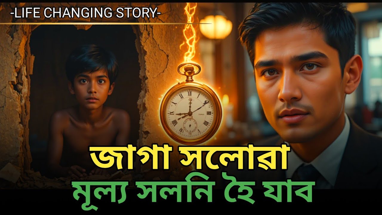“এটা পুৰণি ঘড়ী আৰু জীৱন সলনি কৰা এটা শিক্ষা!Life Changing Story!”