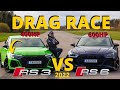 It’s so close between the new Audi RS 3 and the RS 6!