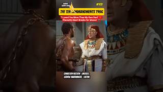 "It Would Take a GOD to Free Them!" #TheTenCommandments #CharltonHeston #CedricHardwicke #Moses #Fyp