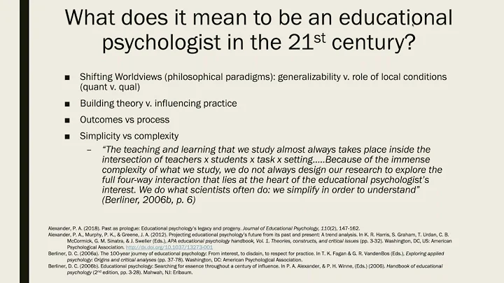 Division 15 Webinar: Dr. Sharon L. Nichols on Poli...