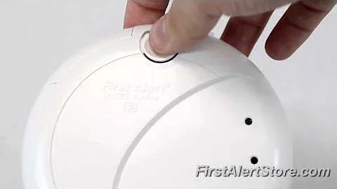 First Alert 7010B Hardwired Photoelectric Smoke Alarm with Battery Backup