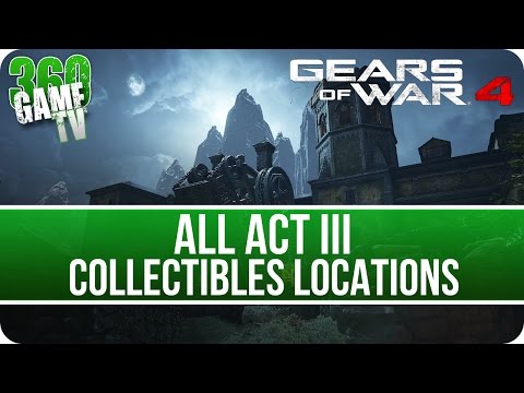 Видео: Gears Of War 4 - Колекционни локации от Act 3