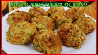 Bolinho Frito de Grão de bico – sem Óleo