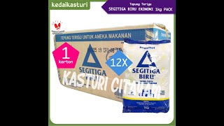 Segitiga Biru Ekonomi 1kg Pack Tepung Terigu - Dimana Tulisan Masa Kadaluarsa