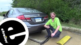 etrailer | 2015 Honda Civic EcoHitch 히든 트레일러 히치 리시버: 완전 설치