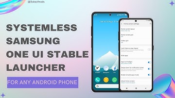Install Systemless One Ui Latest Launcher For Any Android Phone | One ui Launcher For Any Android