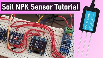 DIY Soil NPK Meter || Measure Soil Nutrient Content using Soil NPK Sensor & Arduino