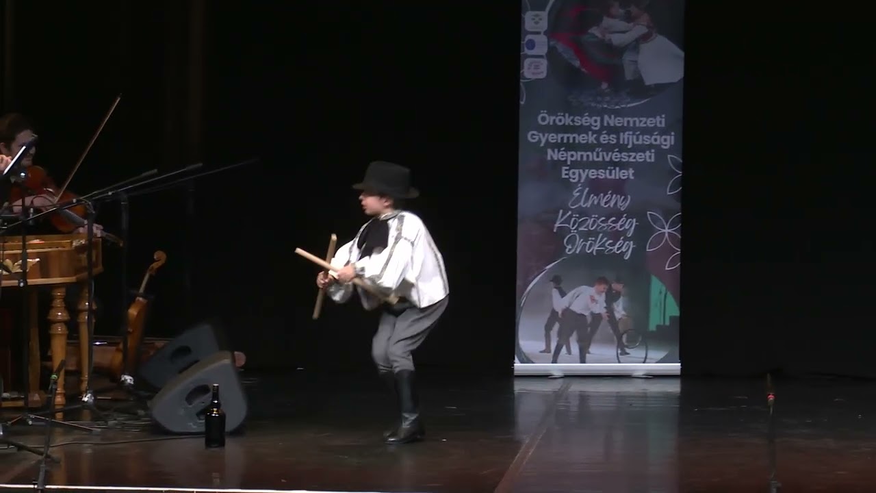 Gyermek Néptáncosok Országos Szólótánc Fesztiválja 2026, döntő, Szarvas. Szabadon választott táncok.