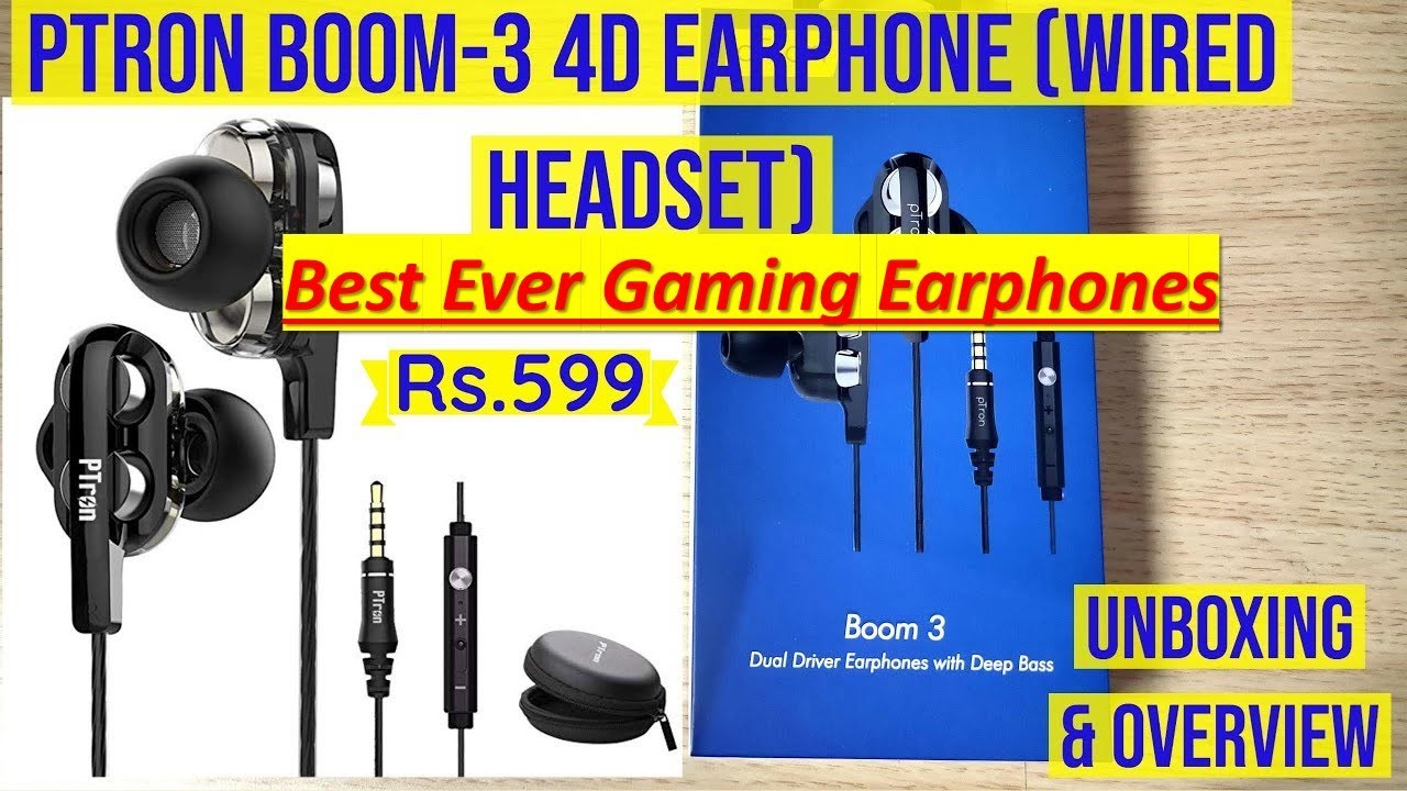 Best GAMING Earphones under 500 RS PUBG MOBILE Earphones YouTube