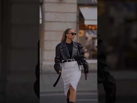 American Women Biker Jacket | Oujeer