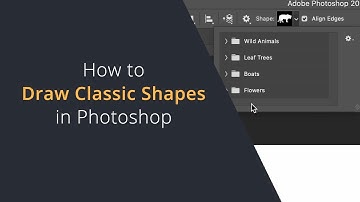 How To Draw an Arrow in Photoshop 2023 | How to Draw Classic Shapes in Photoshop Using Legacy Shapes