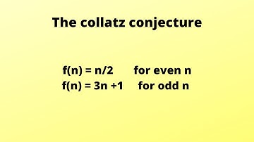 The Collatz Conjecture - 82 year old unsolved maths problem